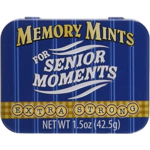 Memory Mints for Senior Moments Fun Gag Tin for $5