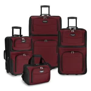Travel Select Amsterdam Softside Spinner 4-Piece Luggage Set for $70