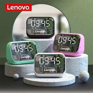 Lenovo Thinkplus TS13 Bluetooth Speaker Alarm Clock for $10