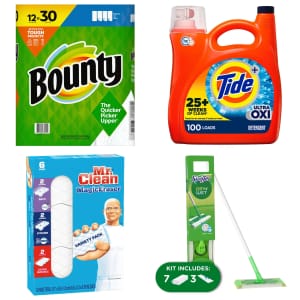 Cleaning Supplies at Home Depot: $15 off $75