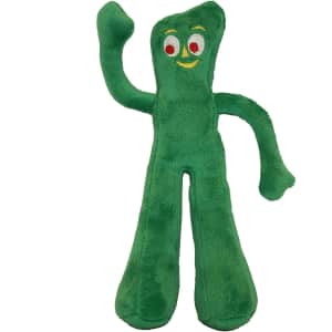 Multipet Gumby Plush Filled Dog Toy for $3