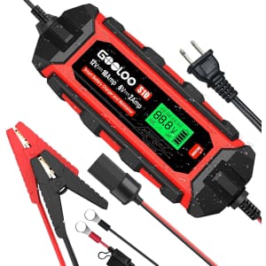 Gooloo S10 10-Amp 6V/12V Smart Car Battery Charger for $80
