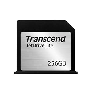Transcend 256GB JetDrive Lite 130 Storage Expansion Card for 13-Inch MacBook Air (TS256GJDL130) for $29