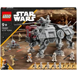 LEGO Star Wars AT-TE Walker Set with Droid Figures for $130