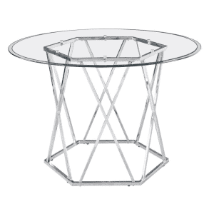 Steve Silver Escondido Glass-Top Dining Table for $239 Steve Silver Escondido Glass-Top Dining Table for $239