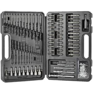 Black + Decker 109-Piece Bit Set for $13