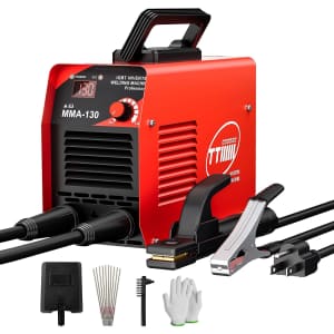 130-Amp 110V Arc Welder Kit for $69