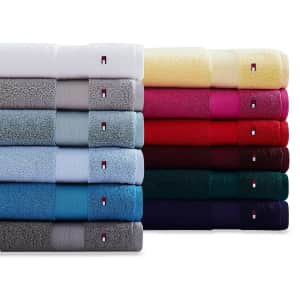 Tommy Hilfiger Modern American Towels & Washcloths at Macy's: From $2.80