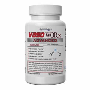 Superior Labs - Vaso Worx Advanced - Vasodilation, No2 Booster Supplement for Maximum Pumps, for $50 Superior Labs - Vaso Worx Advanced - Vasodilation, No2 Booster Supplement for Maximum Pumps, for $50
