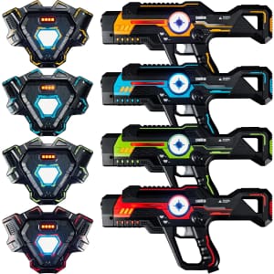 Best Choice Products Laser Tag 4-Person Set for $50 Best Choice Products Laser Tag 4-Person Set for $50