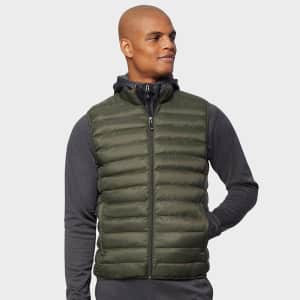32 Degrees Men's Lightweight Recycled Poly-Fill Packable Vest for $18 32 Degrees Men's Lightweight Recycled Poly-Fill Packable Vest for $18