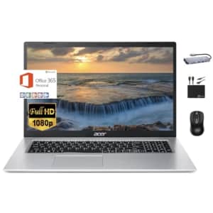 acer Aspire 1 Slim 2024 Newest Laptop, 15.6'' Full HD Display, 8GB RAM, 256GB SSD, Dual-Core Intel for $309