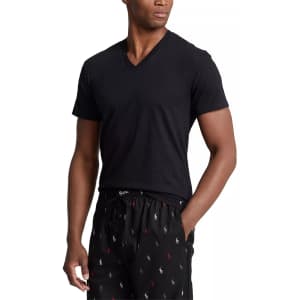 Polo Ralph Lauren Men's Classic V-Neck Undershirt 3-Pack for $21