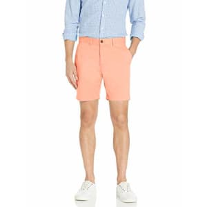Tommy Hilfiger Men's Casual 7" Stretch Chino Shorts, Blossom, 29 for $21 Tommy Hilfiger Men's Casual 7" Stretch Chino Shorts, Blossom, 29 for $21