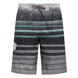 Kanu Surf Men's Standard Infinite Swim Trunks (Regular & Extended Sizes), Windsurf Black/Grey for $13 Kanu Surf Men's Standard Infinite Swim Trunks (Regular & Extended Sizes), Windsurf Black/Grey for $13