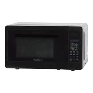 West Bend WBMW71B Microwave Oven 700-Watts Compact with 6 Pre Cooking Settings, Speed Defrost, for $86