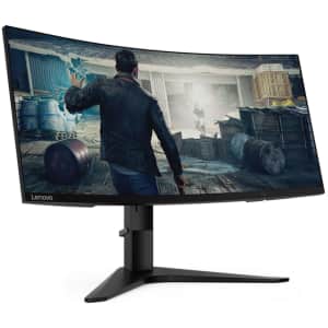 Lenovo G34w-10 34" Ultrawide 1440p 144Hz Freesync Curved LED Gaming Monitor for $599