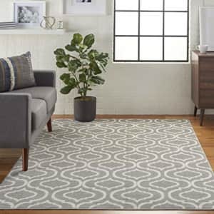 Nourison Jubilant Casual Trellis 5x7-Foot Area Rug for $36 Nourison Jubilant Casual Trellis 5x7-Foot Area Rug for $36