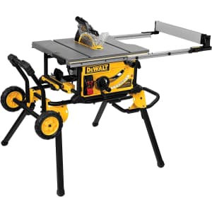 DeWalt 10" Jobsite Table Saw w/ Rolling Stand for $584