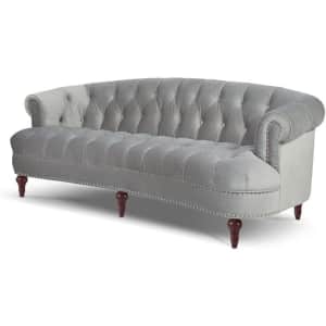 Jennifer Taylor Home La Rosa Collection Chesterfield-Style Velvet Sofa for $1,480