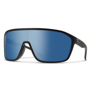 Smith Boomtown Sunglasses Shield Performance Sports Active Sunglasses for Biking, Running, Fishing for $184