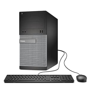 Dell Optiplex 390 Tower Business High Performance Desktop Computer PC Wi-Fi (Intel Quad-Core for $125