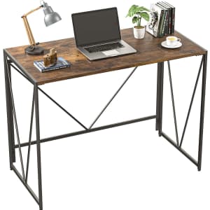 Noblewell 39" Foldable Computer Desk for $43 Noblewell 39" Foldable Computer Desk for $43