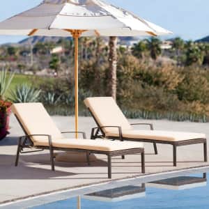 Pamapic Patio Lounge Chair Set for $108