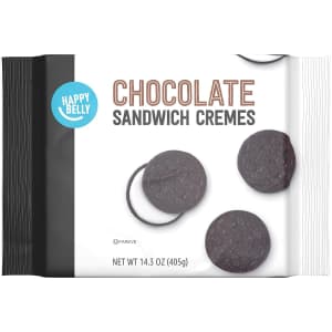 Happy Belly 14.3-oz. Chocolate Sandwich Creme Cookies for $3