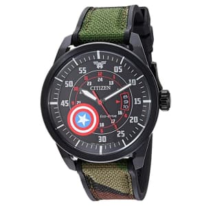 Citizen Men's Marvel Captain America Eco-Drive Watch for $300