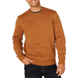 Amazon Essentials Men's Crewneck Fleece Sweatshirt for $8