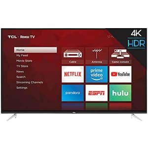 TCL 65" Class (64.5" Diag) 4K UHD ROKU LED LCD (65S423) for $566