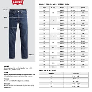 Levi's Men's 569 Loose Straight Denim Shorts, clean Groovin, 29 for $26