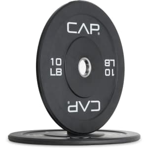 Cap Barbell Rubber Olympic Bumper Plate from $16 Cap Barbell Rubber Olympic Bumper Plate from $16