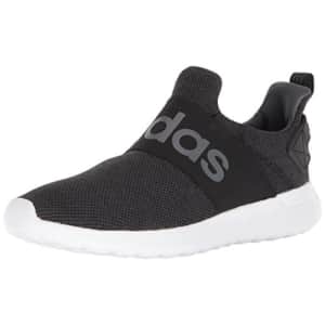 adidas Men's Lite Racer Adapt Running Shoe, Black/Core Black/Grey, 7 M US for $59