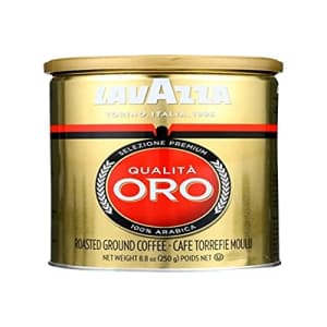 Lavazza Qualita Oro Ground Coffee, 8.8 Ounce (Pack of 1) - Packaging May Vary for $9