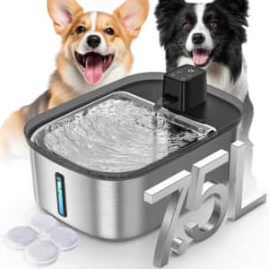7.5L Pet Water Fountain for $40 7.5L Pet Water Fountain for $40