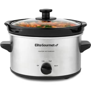 Elite Gourmet 2-Quart Slow Cooker for $14 w/ Prime