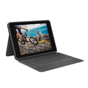 Logitech Rugged Folio Keyboard Case for iPad for $98