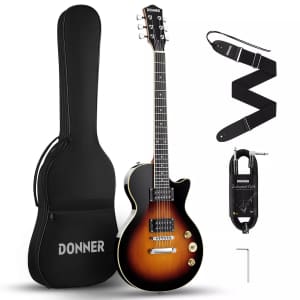 Donner DLP-124 Electric Guitar for $95