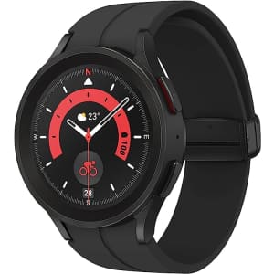 Samsung Galaxy Watch5 Pro Titanium 45mm GPS Smartwatch for $380