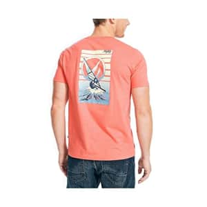 Nautica Men's Sustainably Crafted Graphic T-Shirt, Pepper Red, X-Large for $18 Nautica Men's Sustainably Crafted Graphic T-Shirt, Pepper Red, X-Large for $18