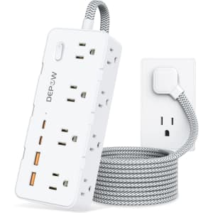 Depow Power Strip Surge Protector for $11 Depow Power Strip Surge Protector for $11