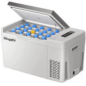 BougeRV 30-Quart Car Refrigerator for $160