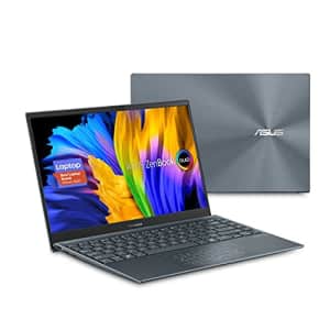 ASUS ZenBook 13 OLED Ultra-Slim Laptop, 13.3 OLED FHD NanoEdge Bezel Display, AMD Ryzen 5 5500U, for $856
