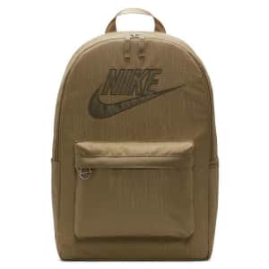 Nike Heritage Backpack w/ 15" Laptop Sleeve for $15