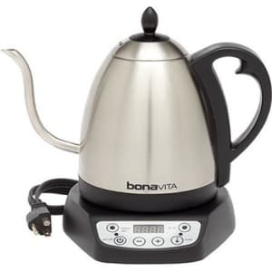 Bonavita 1-Liter Variable Temperature Kettle: $80 w/ Prime Bonavita 1-Liter Variable Temperature Kettle: $80 w/ Prime