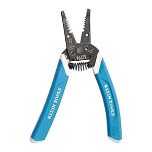 Klein-Kurve Wire Stripper and Cutter, for 8-18 AWG Solid and 10-20 AWG Stranded Wire Klein Tools for $19