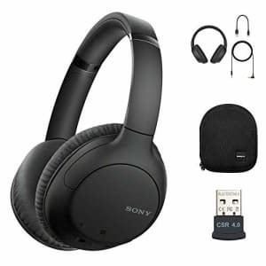 Sony WHCH710N Wireless Bluetooth Noise-Canceling Over-The-Ear Headphones (Black) with Knox Gear for $100 Sony WHCH710N Wireless Bluetooth Noise-Canceling Over-The-Ear Headphones (Black) with Knox Gear for $100