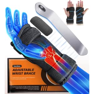 Wrist Brace w/ Magnetic Therapy Pad for $10